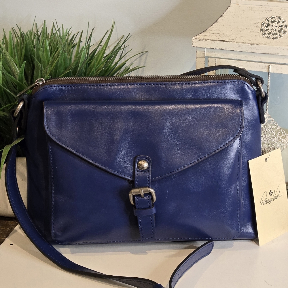 Patricia Nash Navy Crossbody Bag